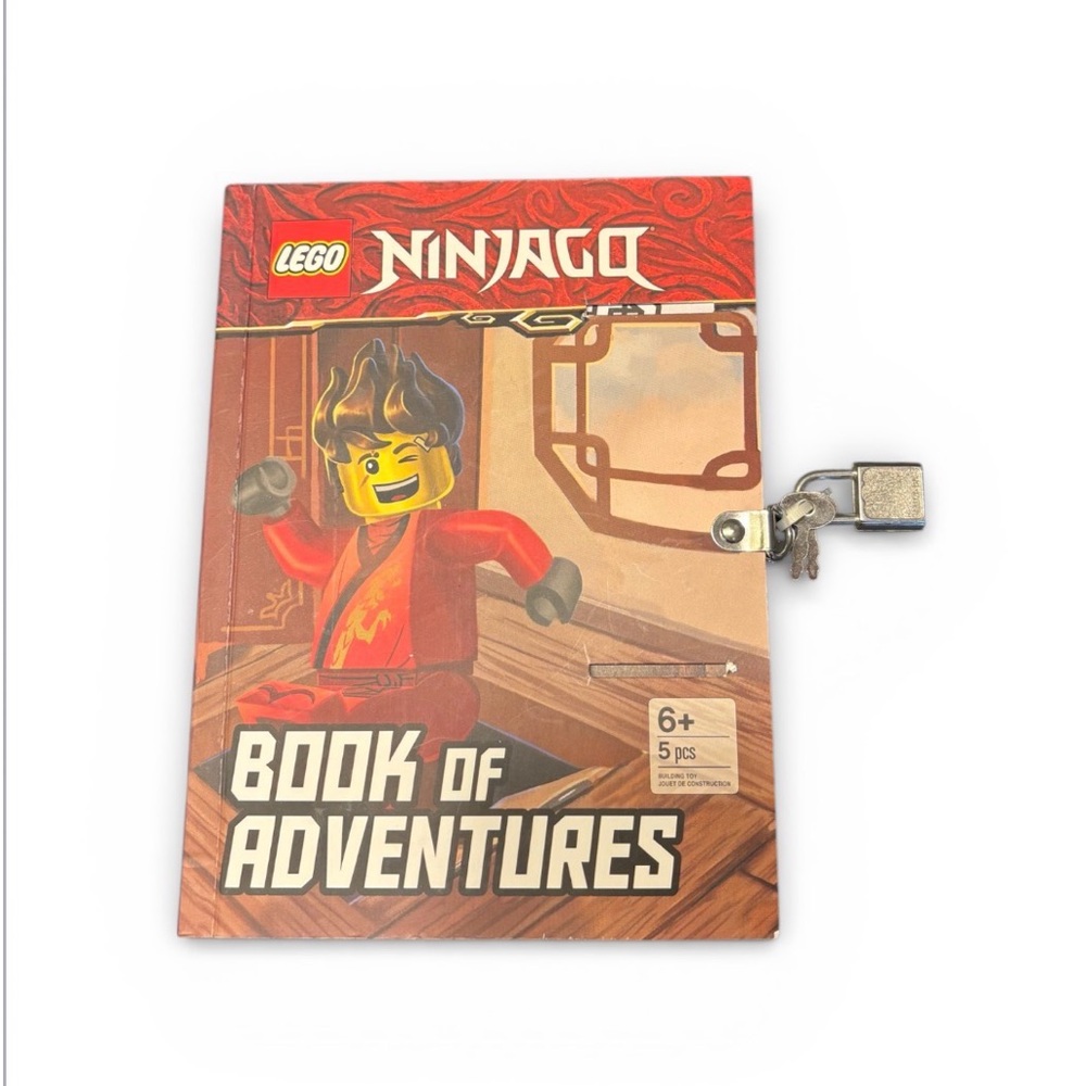 Adidas Red Adventure Book with Lock